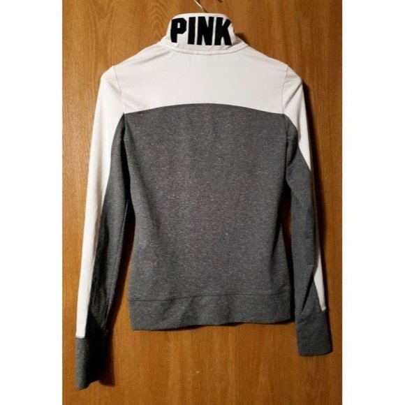 PINK Victoria Secret Ultimate Pullover half zip up jacket XS|TP - Picture 3 of 12